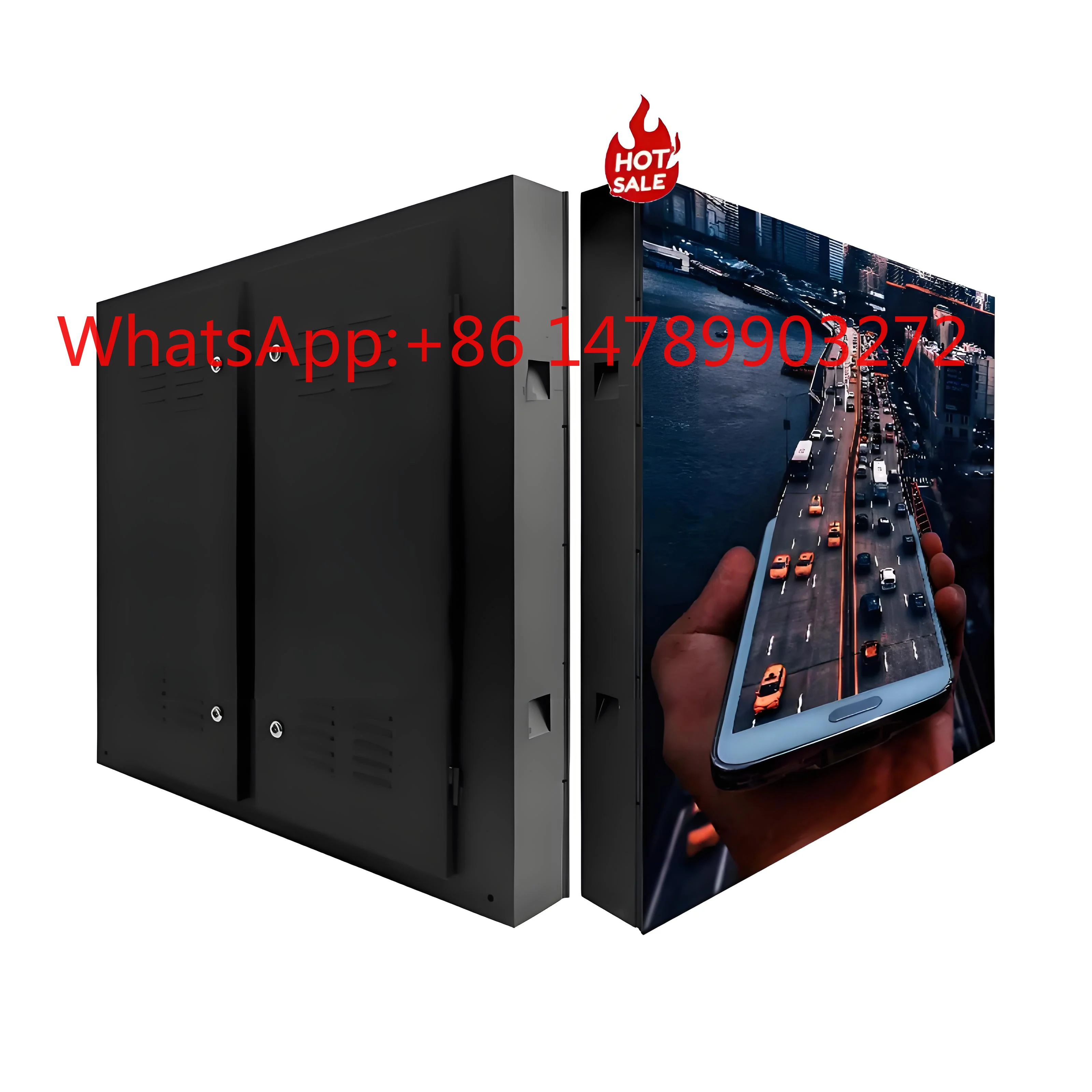 

P3.91 High Bright Outdoor LED Screen Flexible Install Mall Wholesale Digital Signage Wall