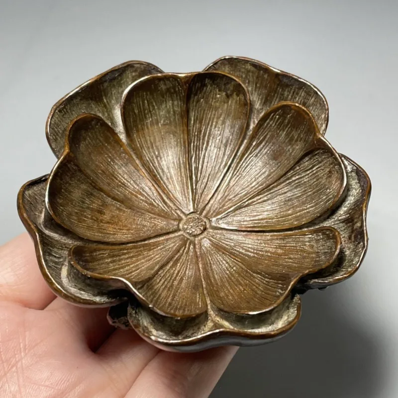 Retro Magnolia Petals flower Pen Wash Study Ware  Decorative Articles Zen Incense Burner