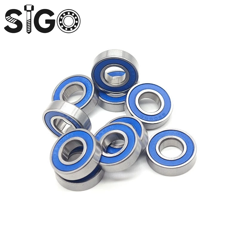 10 قطعة 6900RS 10x22x6 ملليمتر تحمل ABEC-7 هواية الكهربائية RC سيارة شاحنة 6900 RS 2RS الكرات الأزرق مختومة 6900-2RS
