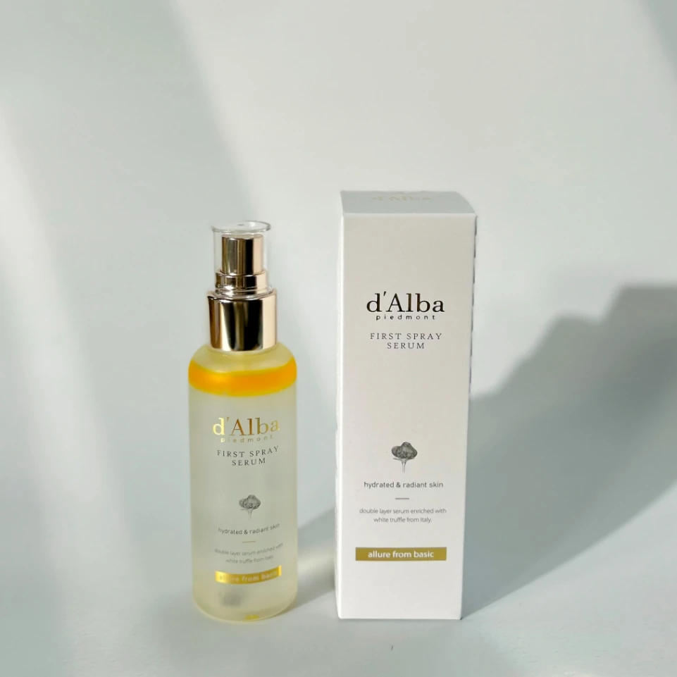 d'Alba Primer suero en spray de trufa blanca italiana 100 ml, 3,38 fl oz