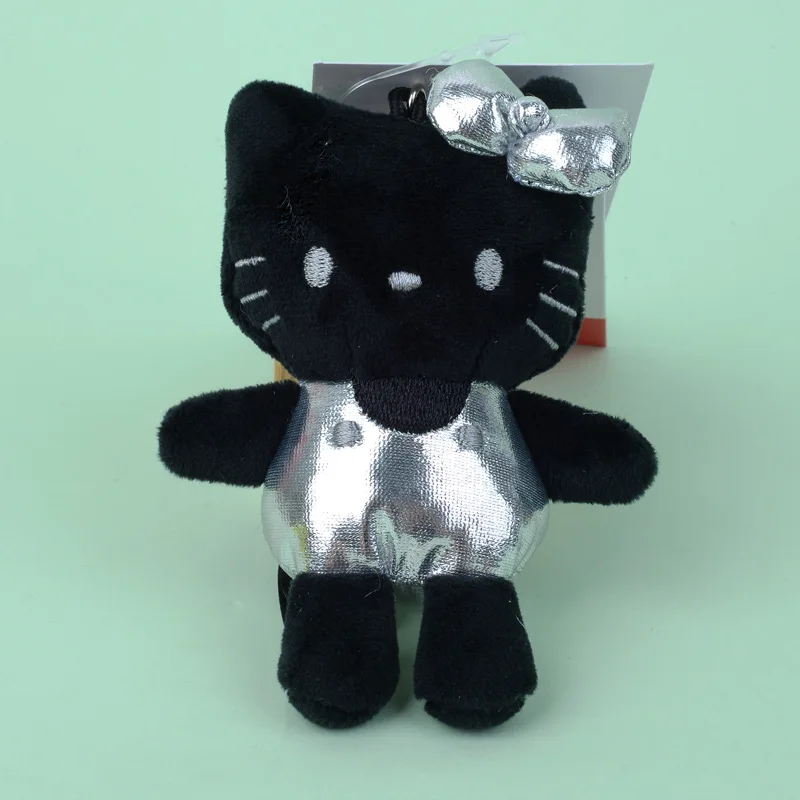 Kawaii Sanrio Anime Hobby Hello Kitty Co-Branded Series Cartoon Plush Keychain Bag Wiszący prezent urodzinowy