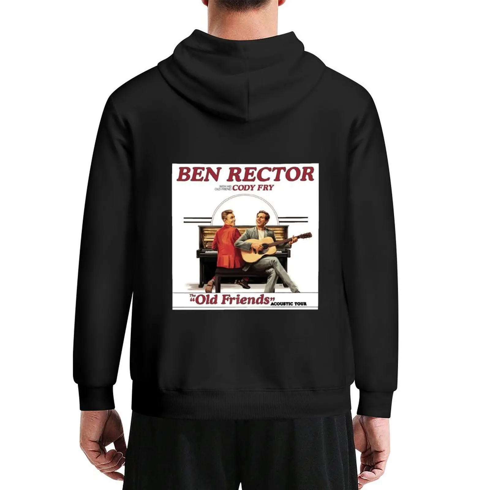 

Ben Acustic Music Rector Logo Hoodie autumn jacket men hooded shirt men's autumn clothes korean clothes men's hoodies