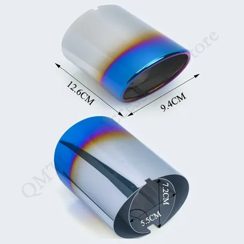 Imagen 2 del producto Punta de silenciador para Toyota RAV4 XA50 2018 2019 2020 2021 2022 2023 punta de escape WILDLAND boquilla de tubo de escape accesorios de coche