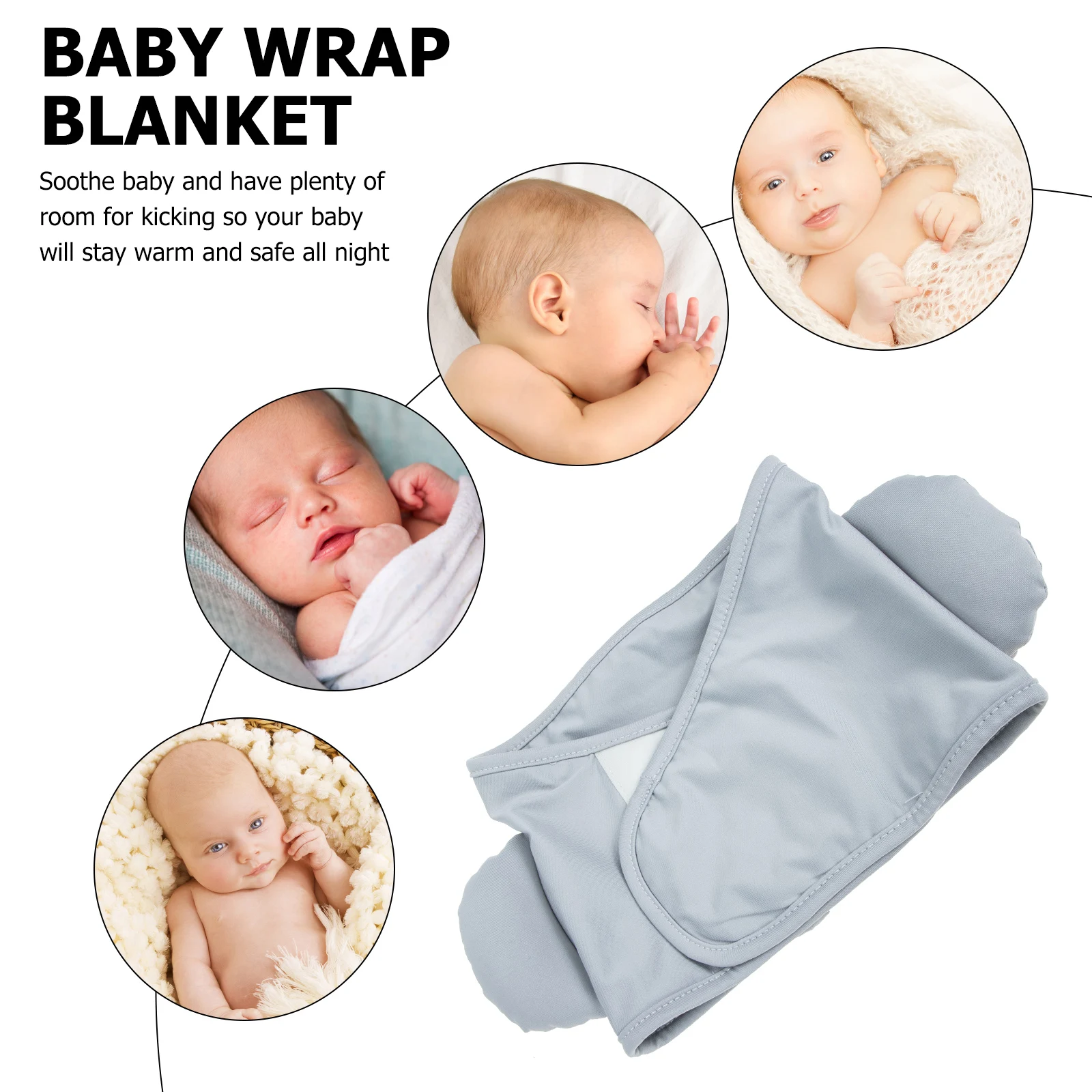

Baby Cotton Swaddle Wrap Soft Breathable Cotton Sleep Blanket Fabrics Comforter Newborn Baby Sleep Wrap Blanket