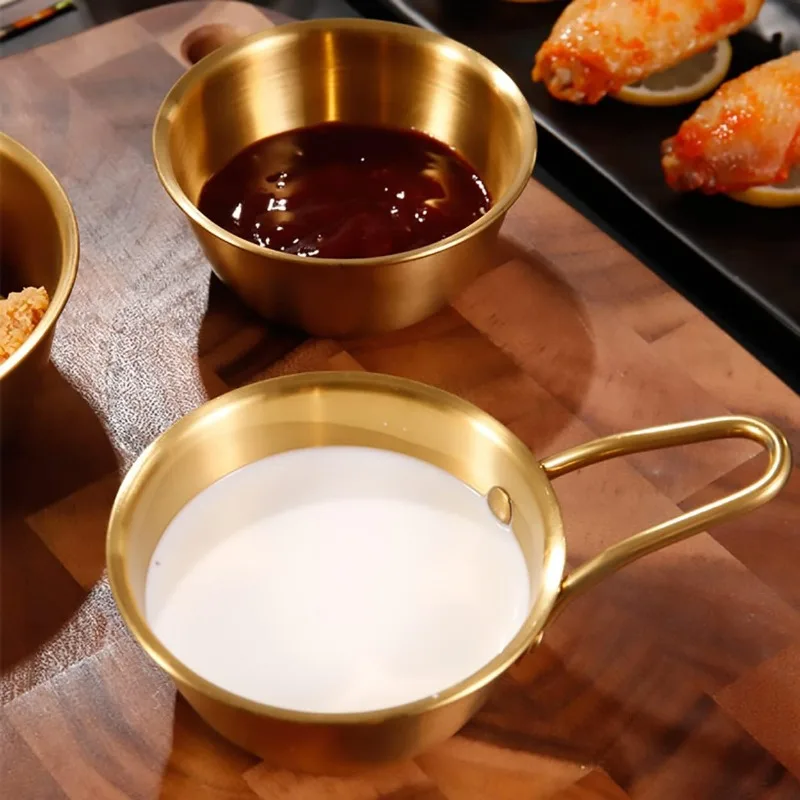 Makgeolli Bowls, Deep Round Bowl with Single Handle, Stackable Design Rice Bowl Camping Bowls for Picnic Hiking