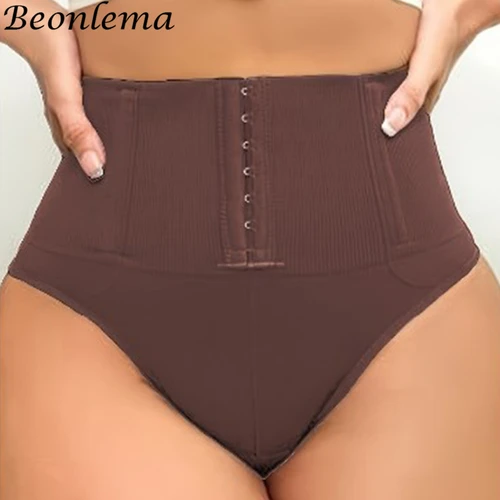 Beonlema-Entrenador de cintura sin costuras para mujer, moldeador de cuerpo, bragas adelgazantes para vientre, pantalones de realce de glúteos y barriga, ropa interior de compresión