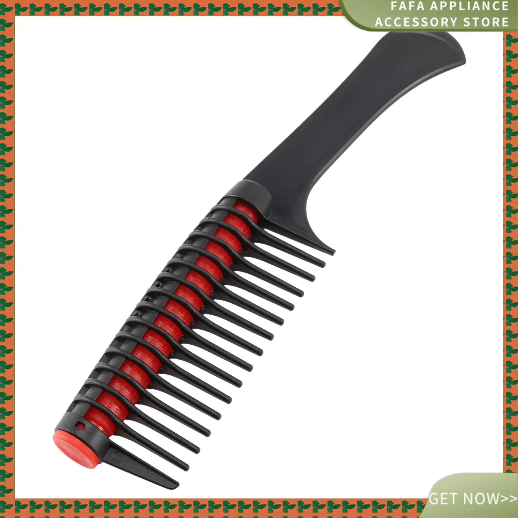 6 Pack Hair Comb, Comb Roller, Detangling Roller Comb Integrated Hair Roller Comb, Anti Splicing Comb-A70Z