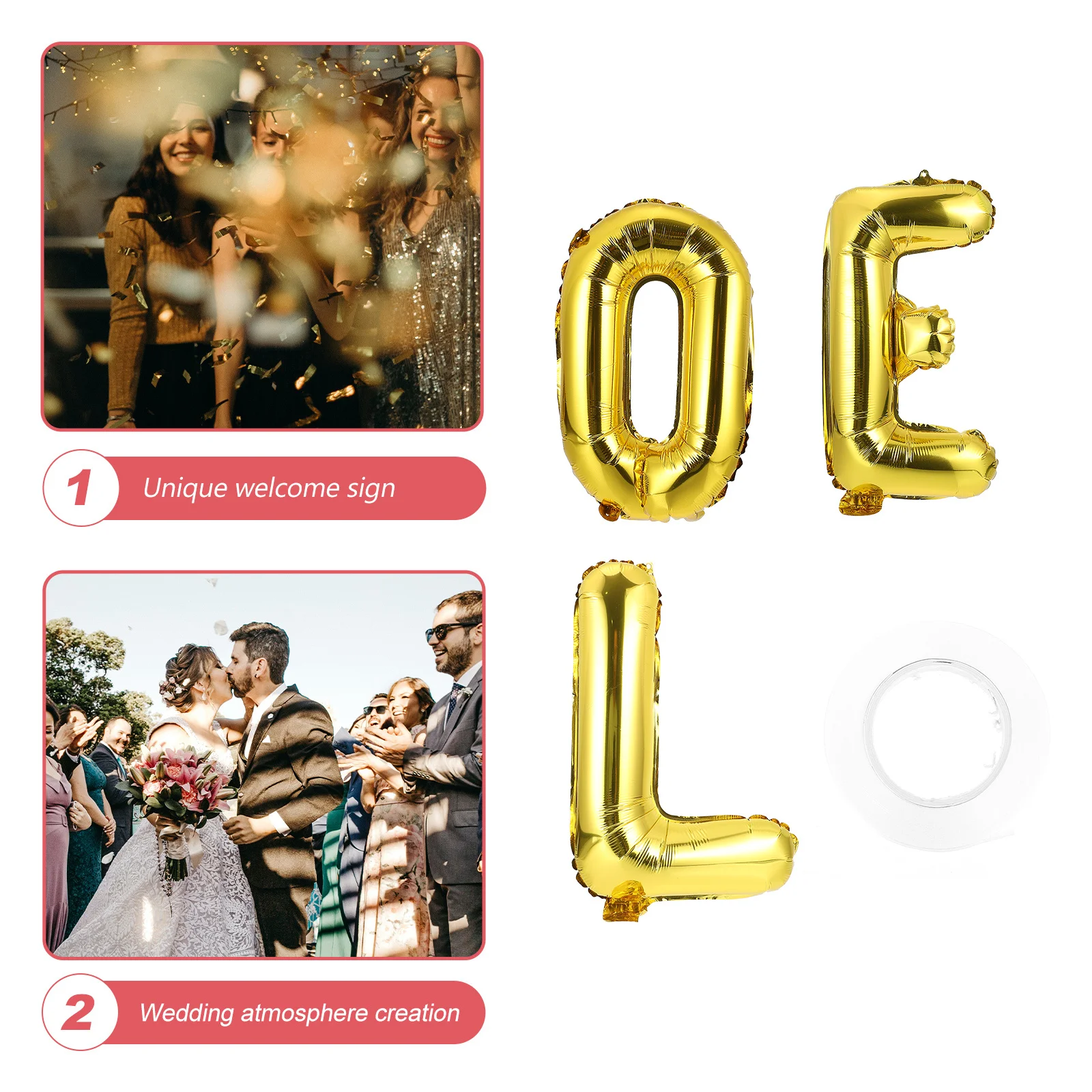 

1Set Aluminum Film I Love You Balloon Wedding Party Decoration Romantic Night Proposal Valentine's Day Anniversary Balloon