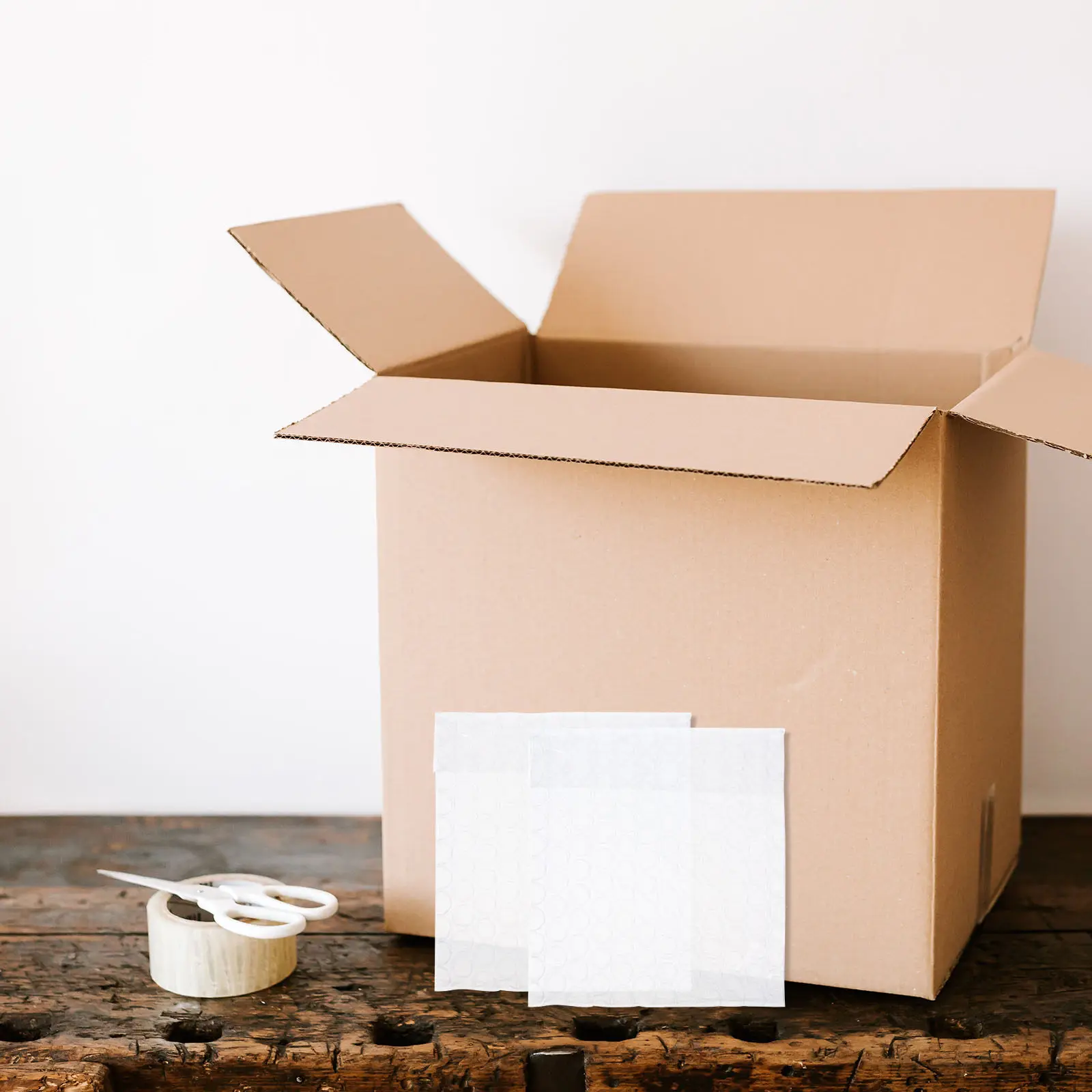 50pcs Envelopes Plásticos à Prova de Choque para Pequenos Negócios Sacos de Envio Transparentes Leves e Resistentes a Rasgos