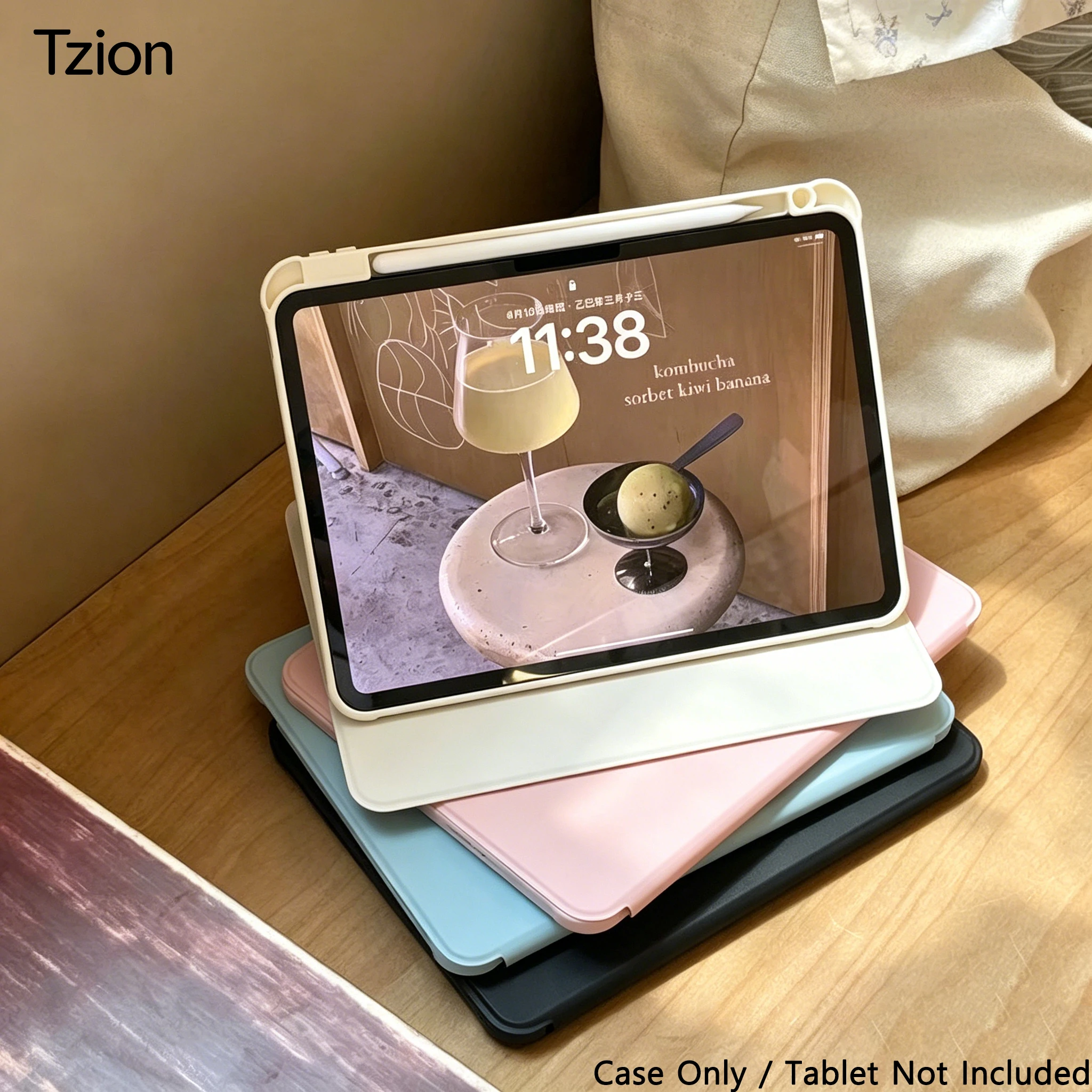 For Apple iPad Mini Air Pro 8.3 9.7 10.2 10.5 10.9 11 12.9 13 M2 6th 7th 8th 9th 10th 11th Generation 360 Rotation Tablet Case
