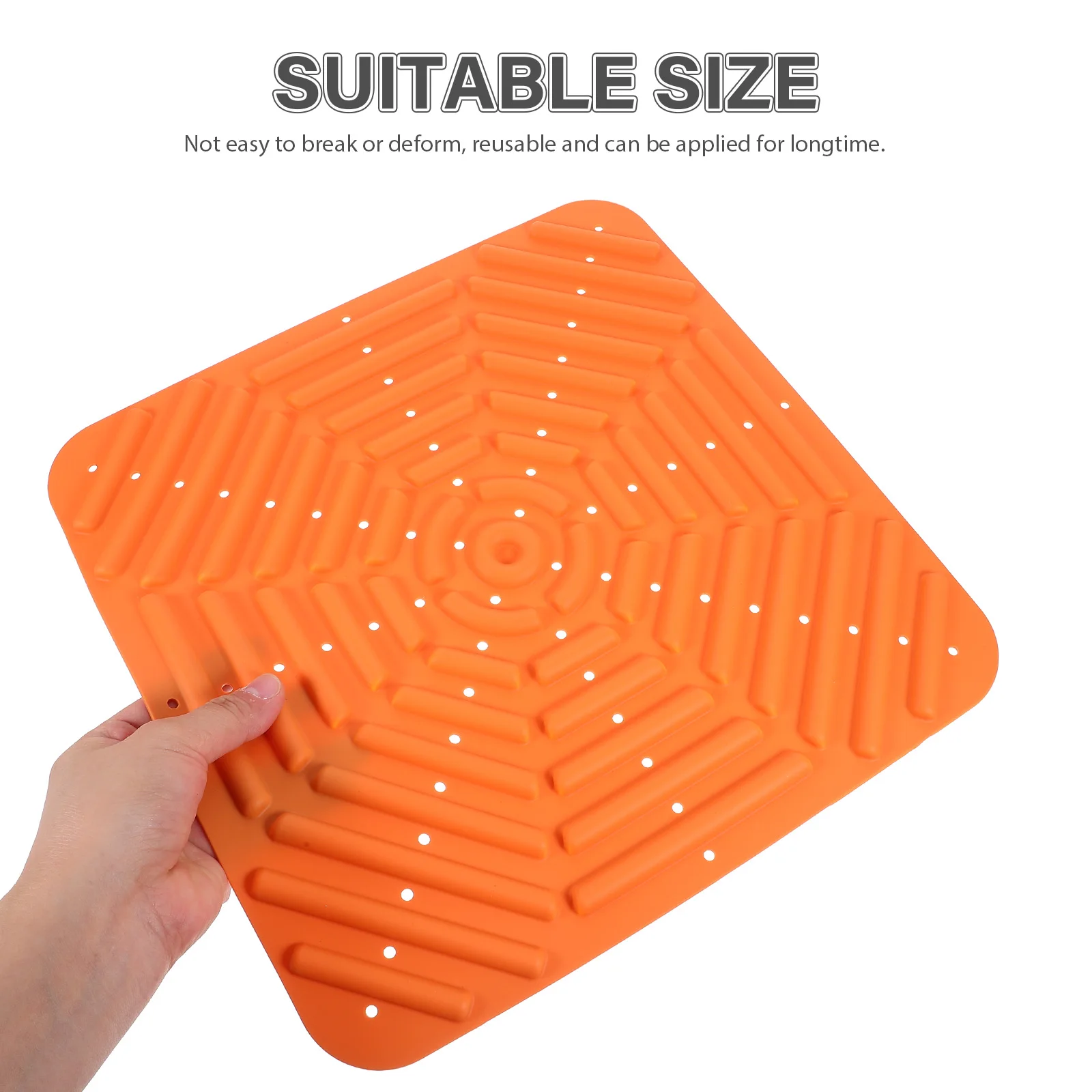 

Silicone Egg Gasket Burr-free Chicken Nesting Mat Pads Breathable Caring Service Mats for Silica Gel Convenient