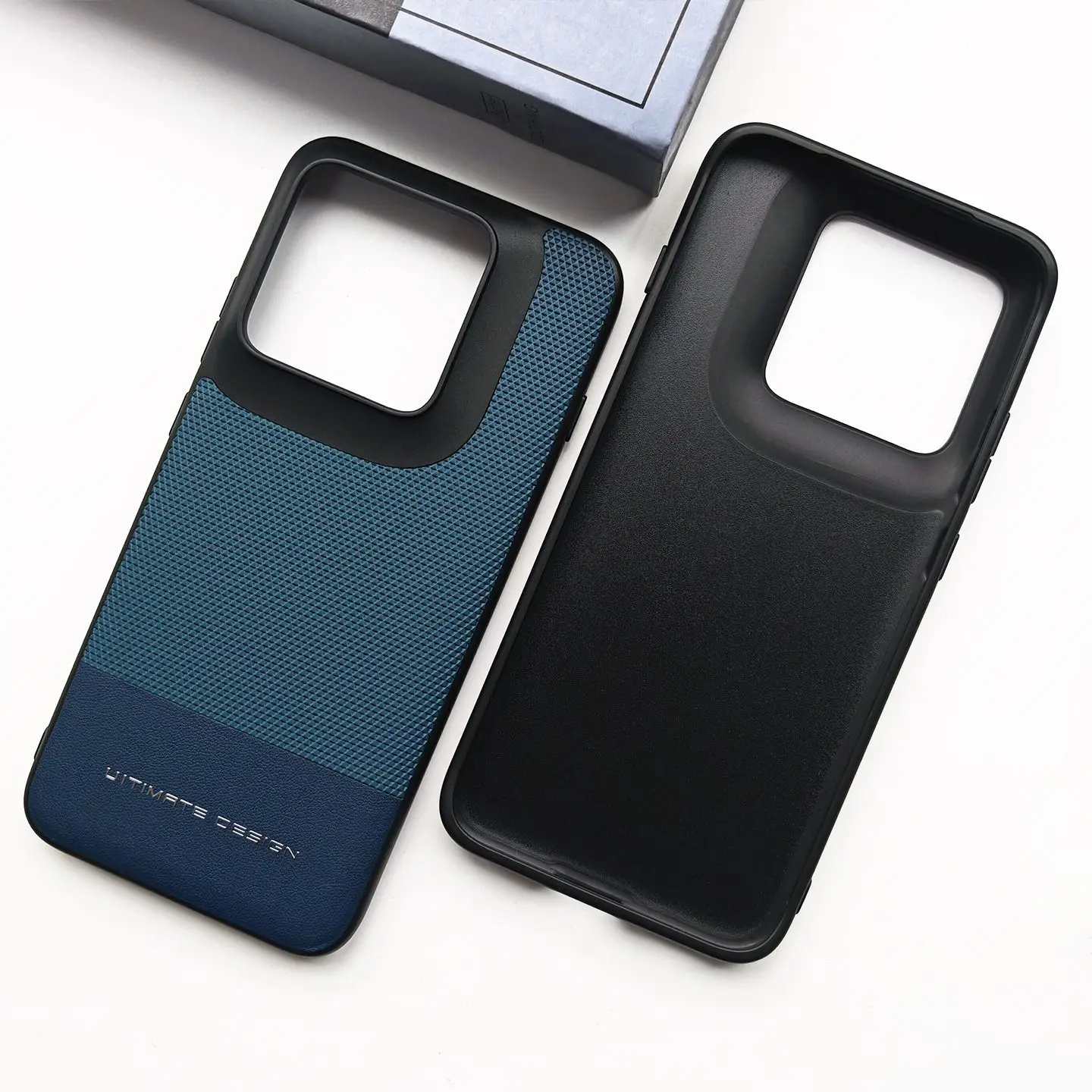Dla Motorola MOTO Edge 70 Ultra X70 Air Pro Signature Case Luksusowe etui z matowej, przyjaznej dla skóry skóry PU o tkanej fakturze Funda — zdjęcie produktu 5