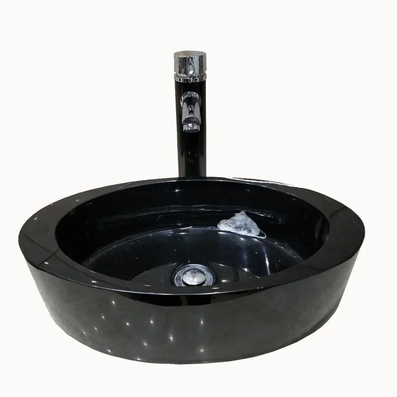

Retro light luxury, modern aesthetic art, simple bluestone basin, bathroom face wash basin