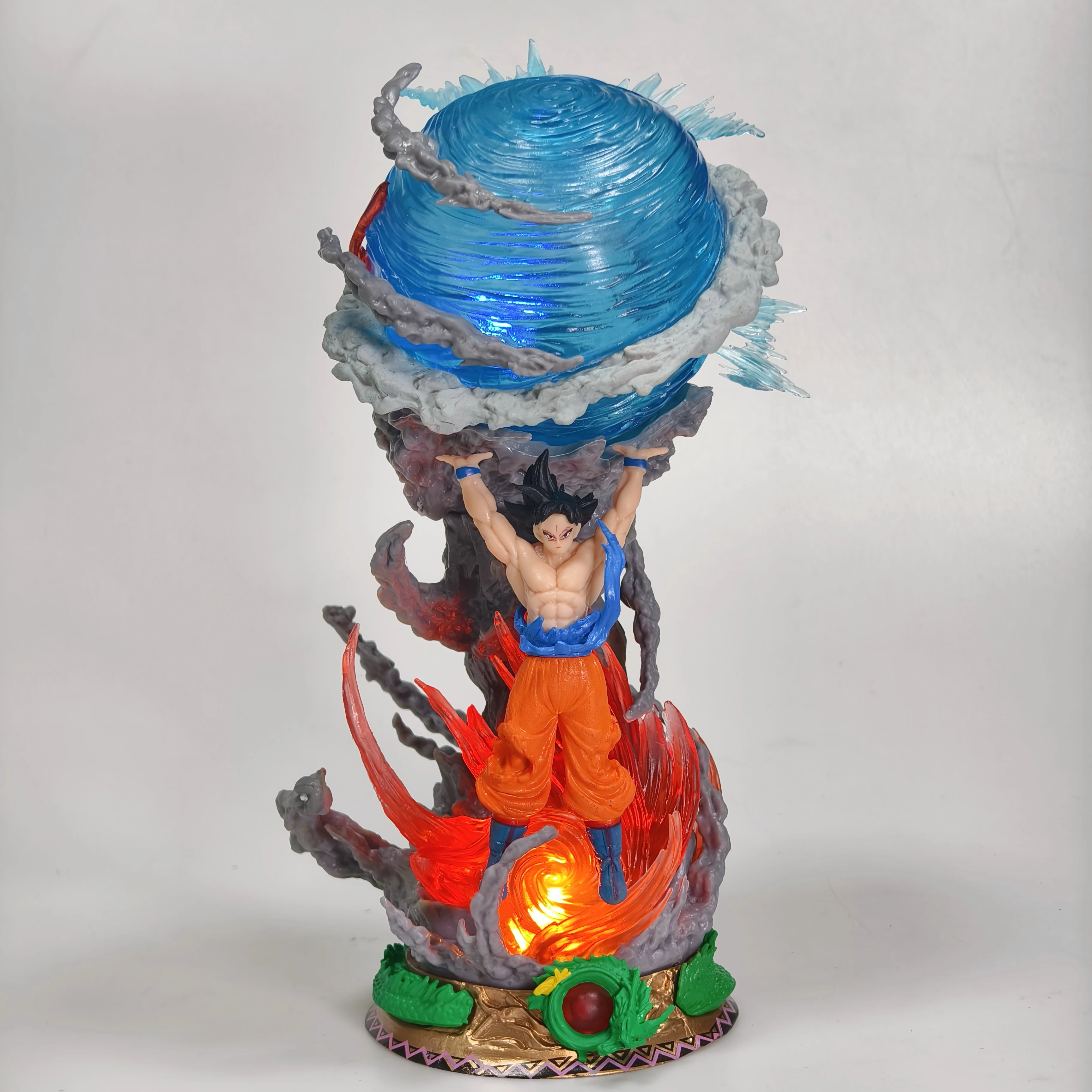 Naruto Anime-Figur Uchiha Obito Actionfiguren Doppelköpfige Statue PVC-Sammlungsmodell Desktop-Ornament Geburtstagsgeschenk Spielzeug