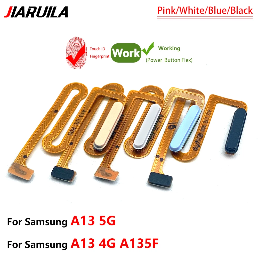 50 Stuks, Getest Voor Samsung A32 A14 A13 5G A22 A23 A13 4G A 04S A 03S A12 Vingerafdruksensor Scanner Home Knop Kabel