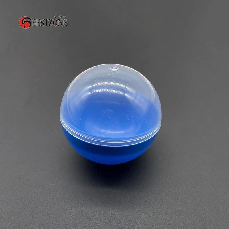 5Pcs D75MM About 3Inch 2.95‘ Empty Plastic Capsule Toys Round Surprise Balls Twisted For Kids Gift Draw A Lottery Raffle Capsule