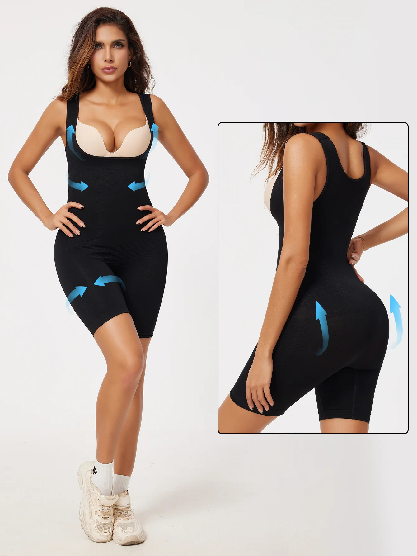 

Women Shapewear Butt Breast Lifter Seamless Female High Elastic Slimming Tummy Control Knickers Pant Briefs Ladies Body Shaper