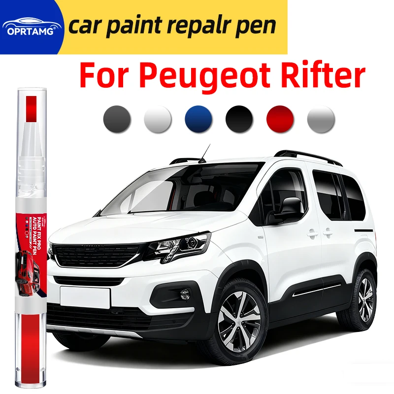 Car paint touch up pen  For Peugeot Rifter car paint scratch repair body repair Accessories painting tools automobiles gadgets