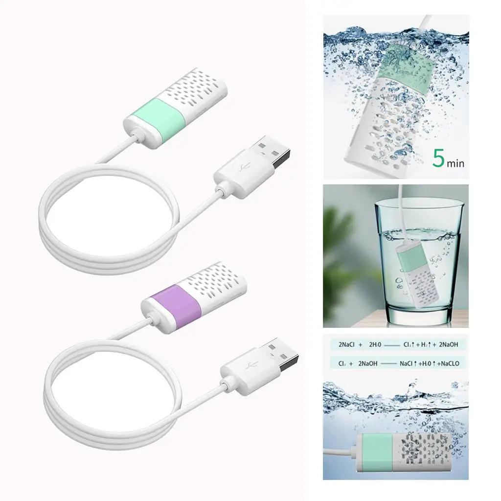 2 Stück hypochloröser Wassergenerator USB-Desinfektionswaschmittelhersteller