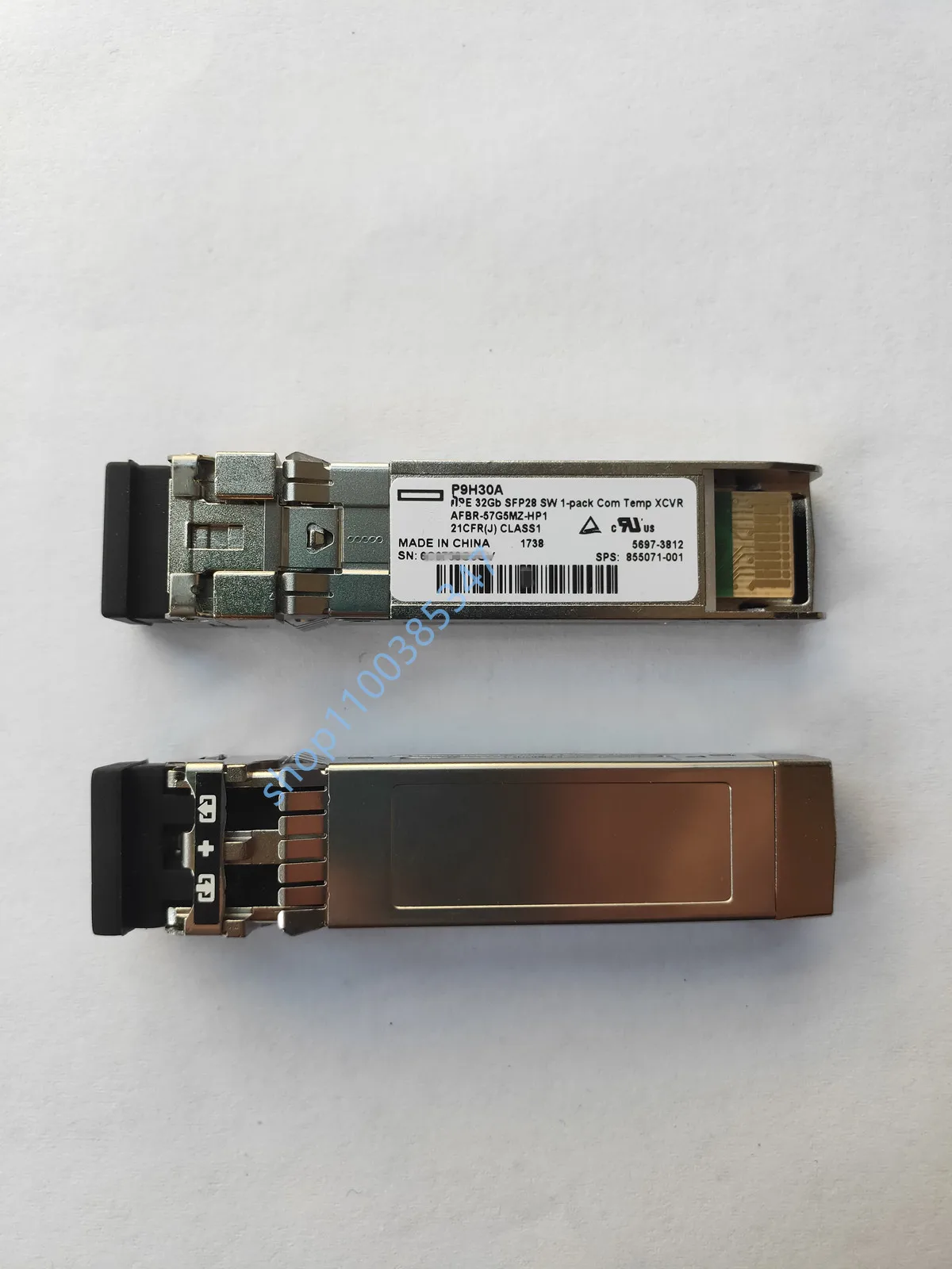 

1PCS H-PE/fiber module sfp 32G/P9H30A AFBR-57G5MZ-HP1 855071-001 32GB SN1600E Q0L12A 870000-001 fiber adapter/32G optical fiber