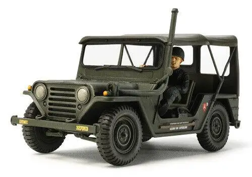 Tamiya 35334 1/35 Scale Military Model Kit U.S.Utility Truck M151A1 Vietnam War