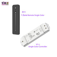 V1-L Led Dimmer Controller 15A Single Color DC12-24V R11 2.4G RF Smart Wifi Wireless Touch Dimmer Remote For LED Strip Light