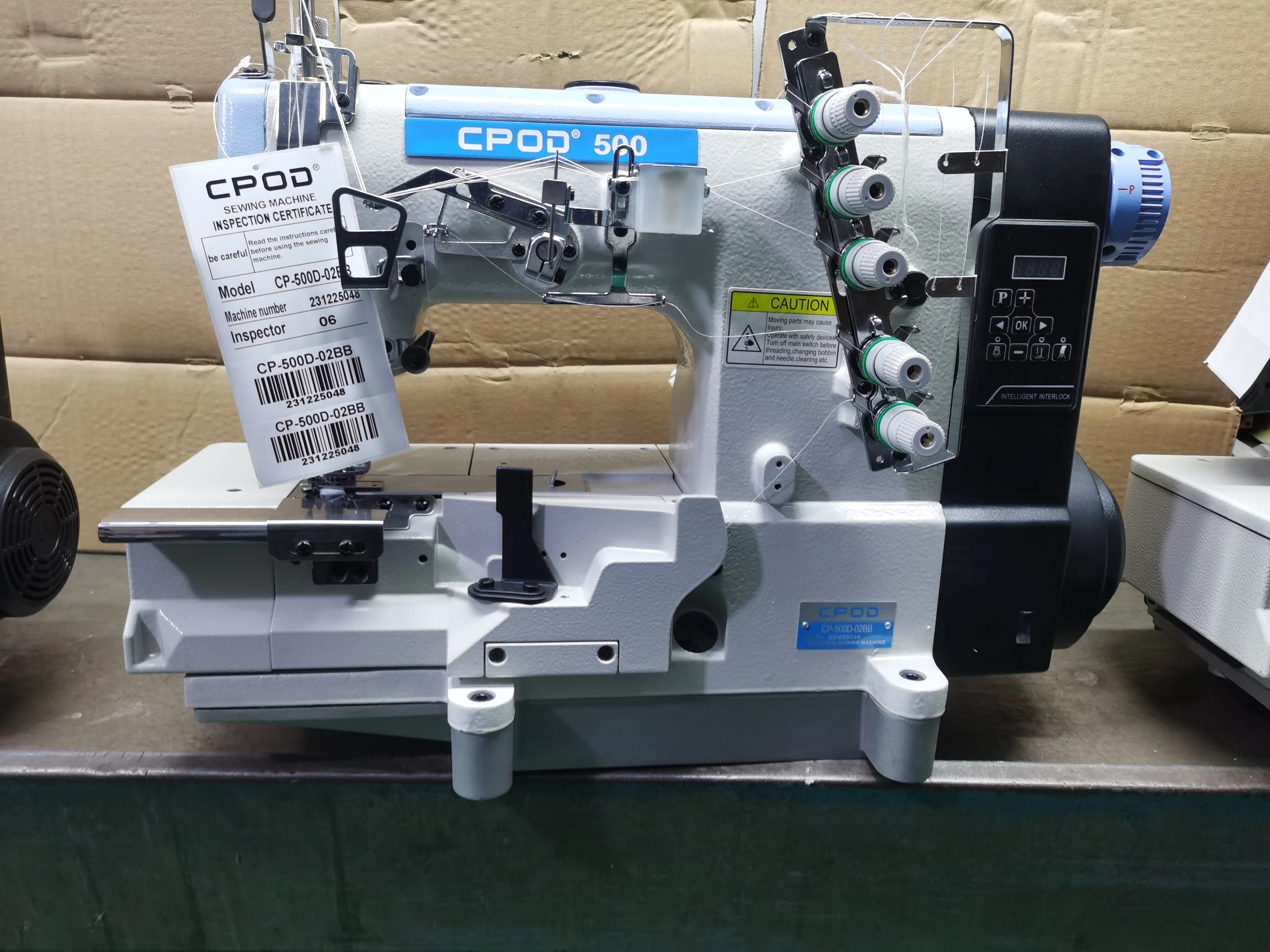 QK500D-01CB Высокоскоростной компьютер с прямым приводом встроенный двигатель промышленная швейная машина блокировкой