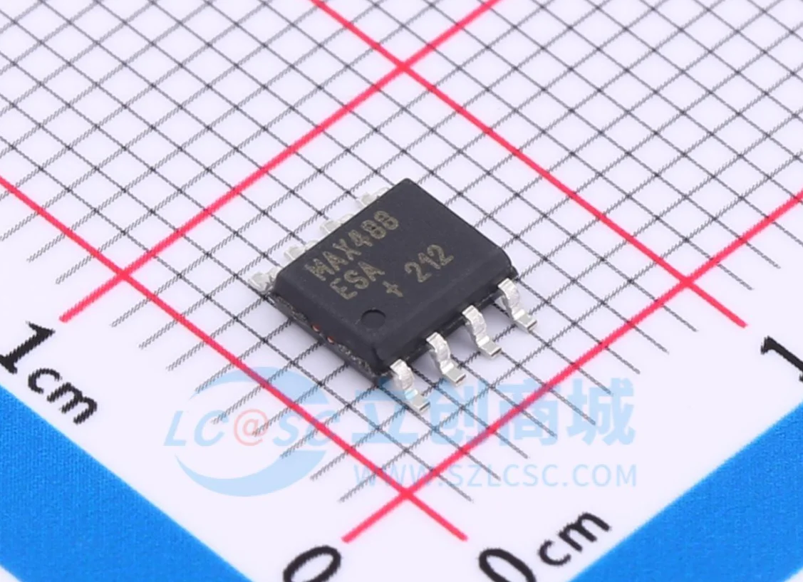 10 piezas MAX488ESA, nuevo y original, parche T SOP8