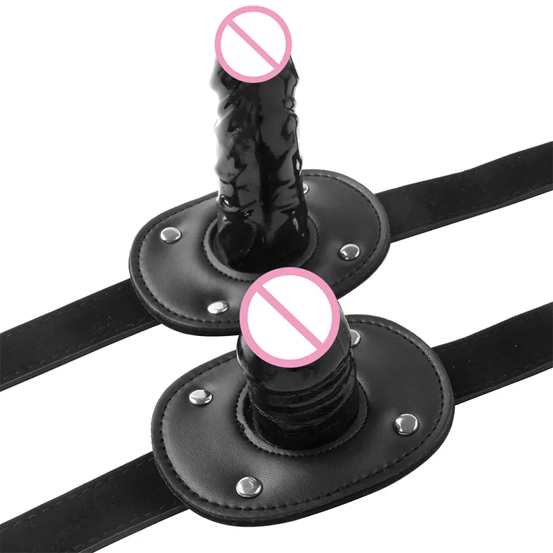 فتح الفم دسار الكمامة لعبة استثارة القضيب ألعاب الجنس عن طريق الفم للنساء الرجال Bdsm عبودية القيود ألعاب الكبار sexyshop زوجين المنتجات المثيرة #2