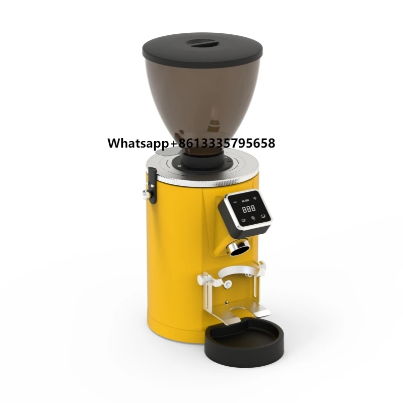 

Commercial Multi-color Coffee Bean Portable Grinder Machine Electric Commercial 64mm Blade Coffee Grinders