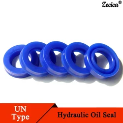 5pcs ID 8-19mm UN Radial Shaft Hydraulic Seal (IDxODxTHK) Polyurethane Piston Shaft Piston Rod PU Single Lip U Cup Oil Seal