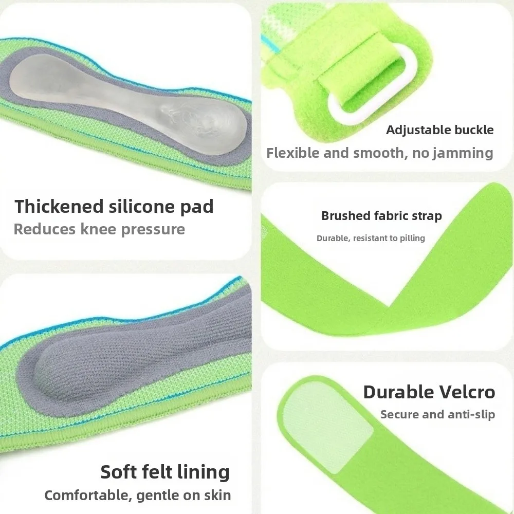 

Compression Sports Patella Strap Non-Slip Design Shock Absorber Knee Brace Breathable Adjustable Patellar Tendon Support Hiking