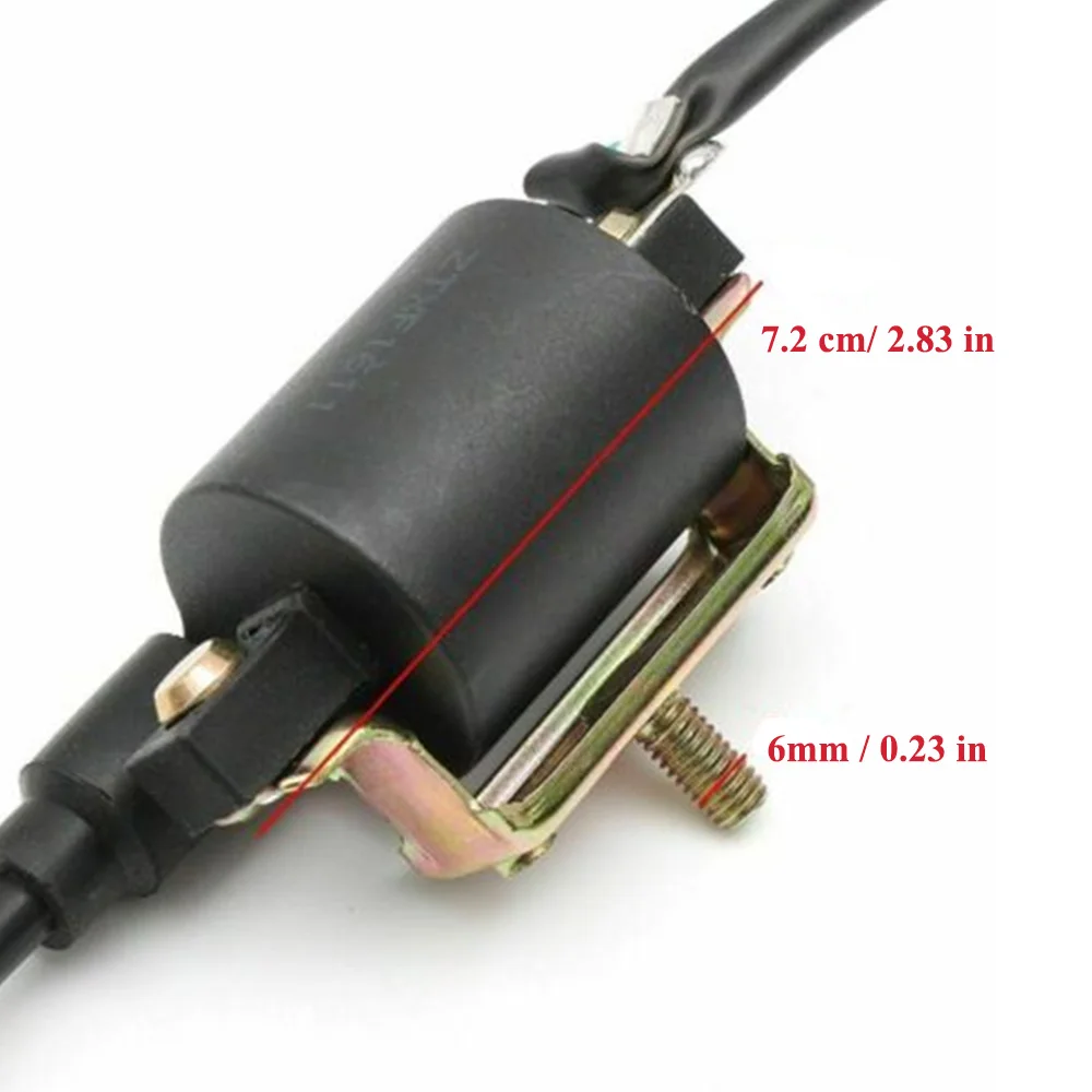 Wiring Harness Wire Loom CDI Ignition Coil Kit for 50cc 70cc 90cc 110cc ATV Electric Quad