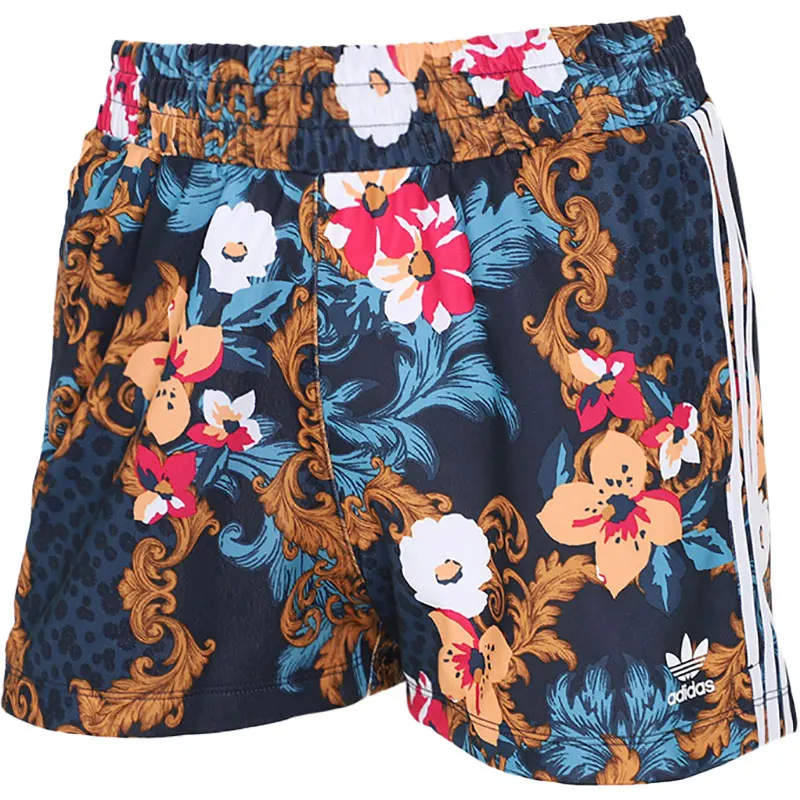 شورت رياضي كاجوال نسائي بخصر مطاطي من Adidas Originals GN8118