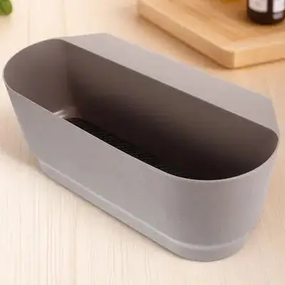 

Hanging Flower Pot Large Blue Size Water Storage Balcony Garden Railing Planters Outdoor Deck Plastic Square Succulents Planter