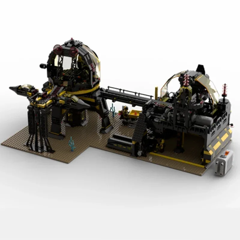 2948pcs MOC Tweede Aarde Ruimte Technic Basis Architectuur Bouwstenen Model Assemblage Speelgoed Kinderen Festival Geschenken