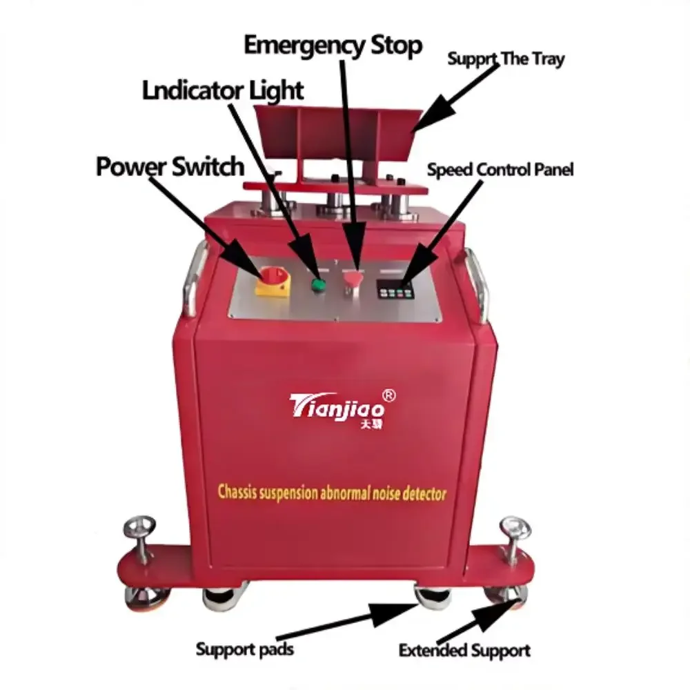 2024 Chassis Suspension Abnormal Noise Detector Tester Abnormal Noise Detection Equipment Road Simulator