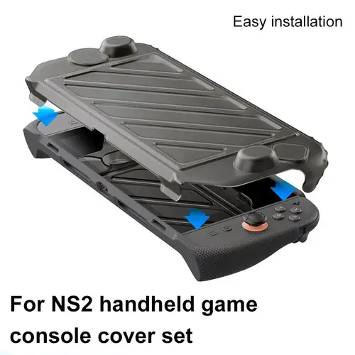 Imagen 2 del producto Para Savage Raven By Skull & Co. StandGrip cubierta frontal para Nintendo 2 funda protectora cubierta estable carcasa suave para NS2