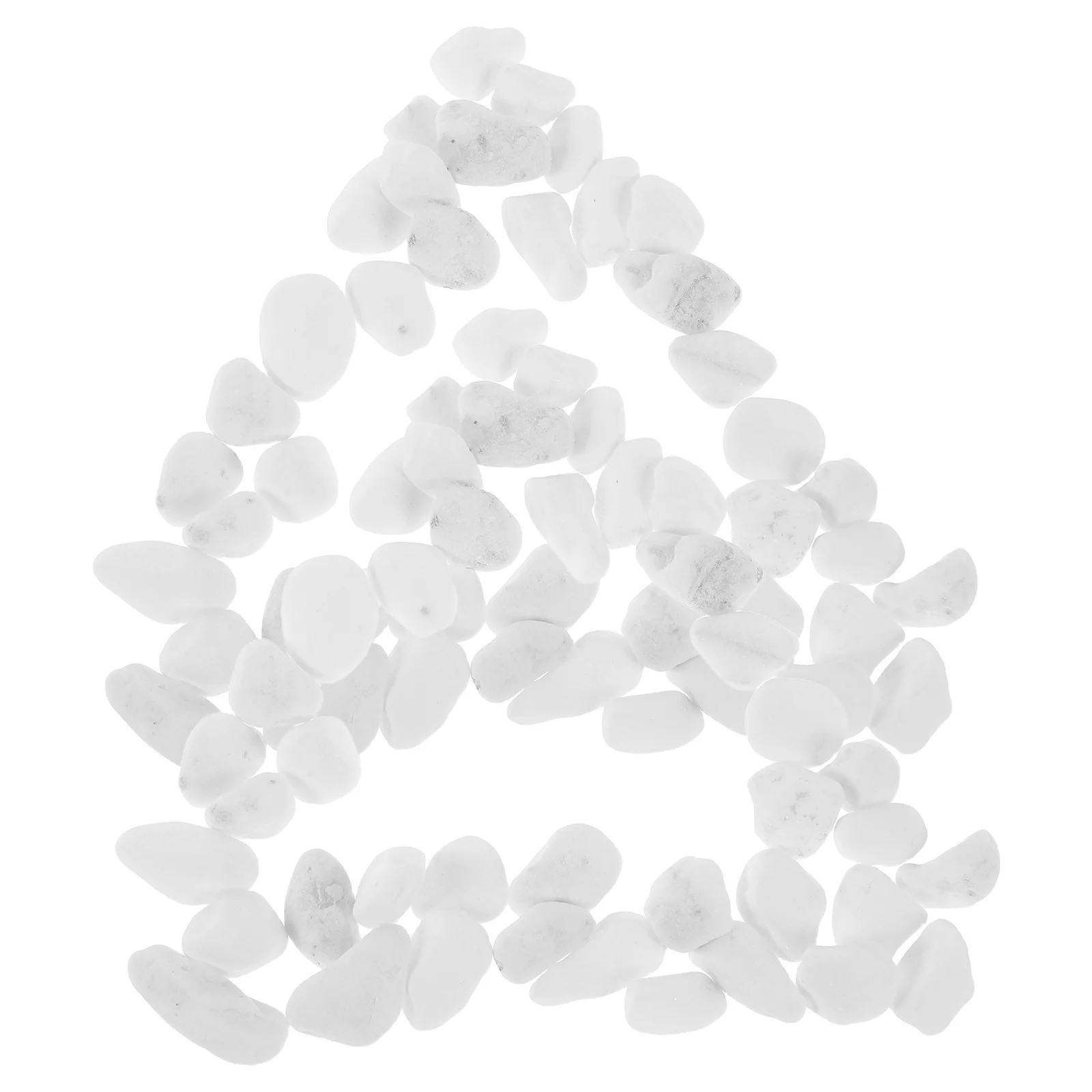 

Succulent Plant Paving Stone White Fish Tank Rocks Stones Gravel for Plants Indoor Fishtank Decor Aquarium Pot Decorations