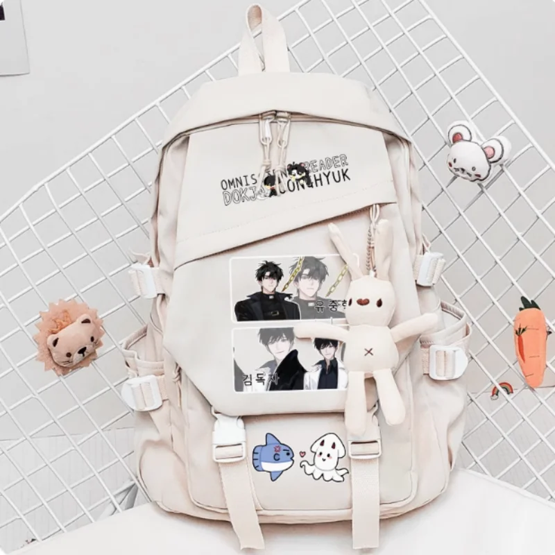

Anime Omniscient Reader Schoolbag Fashion Casual Teenagers Student Backpack Handbag B2198
