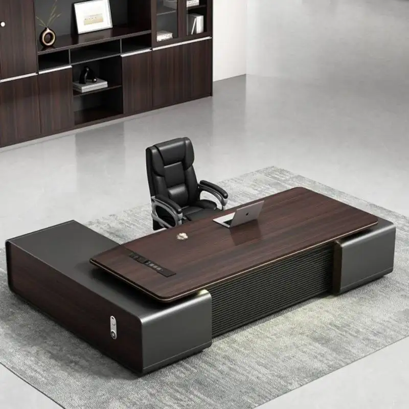 Japanese Equipment Office Desk Modern Removable Wooden Computer Office Desk Decorations Luxury Mesa De Escritorio Furniture