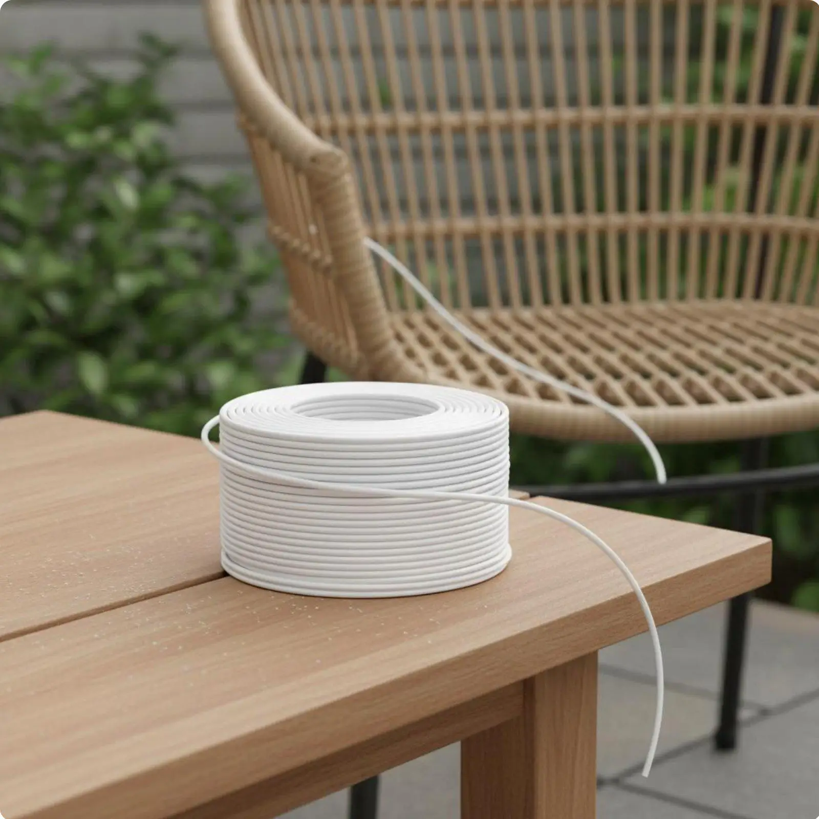 Composite Repair Material PE Plastic Wicker Weaving Strip Outdoor Furniture Fix Kit for Patio Chair Basket DIY