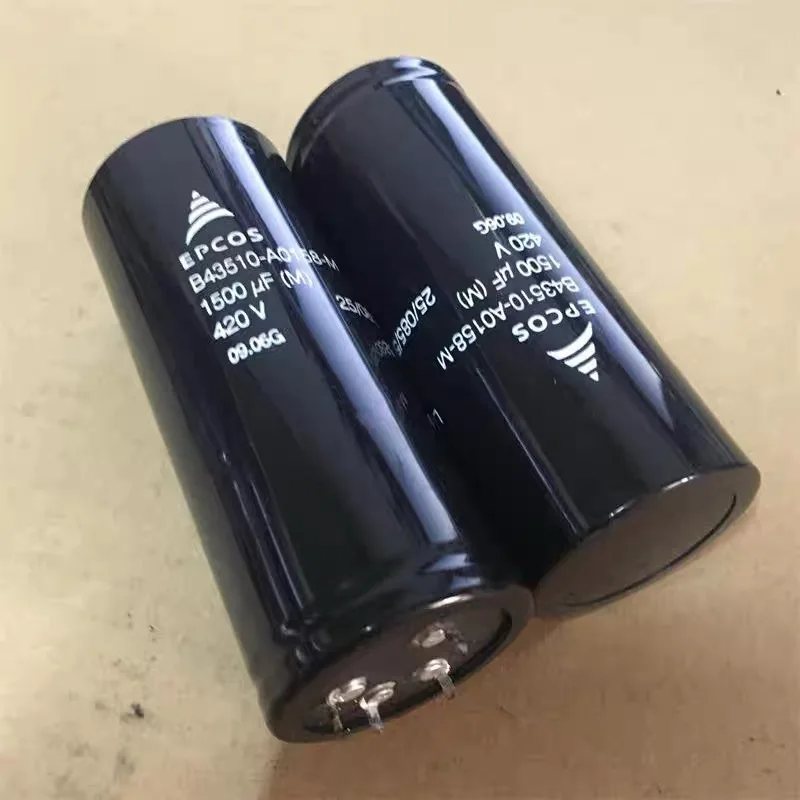 Imported electrolytic capacitor B43510-A0158-M 420V1500UF 40X100 German EPCOS