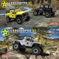 New RGT EX86100 PRO V2 1/10 KIT version RC 4WD electric climbing off-road vehicle model remote control car adult boy toy gift