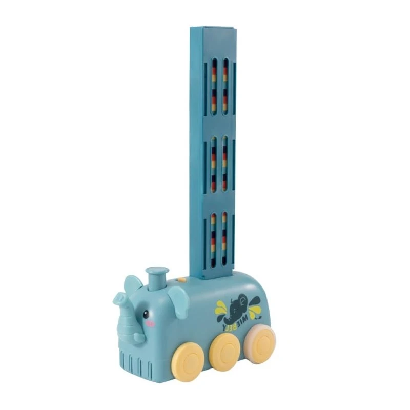 

Y4QA 1Set Train Toy Cartoon Toy Car с блоками укладки для развития мозга