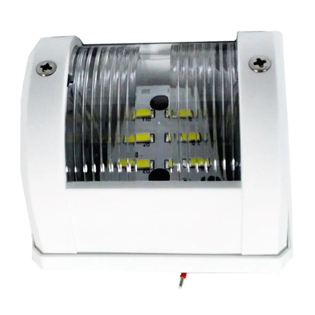 

White ABS Plastic Stern Navigation Light LED Waterproof Lamp Marine Boat Accessories for Safe Night Navigation