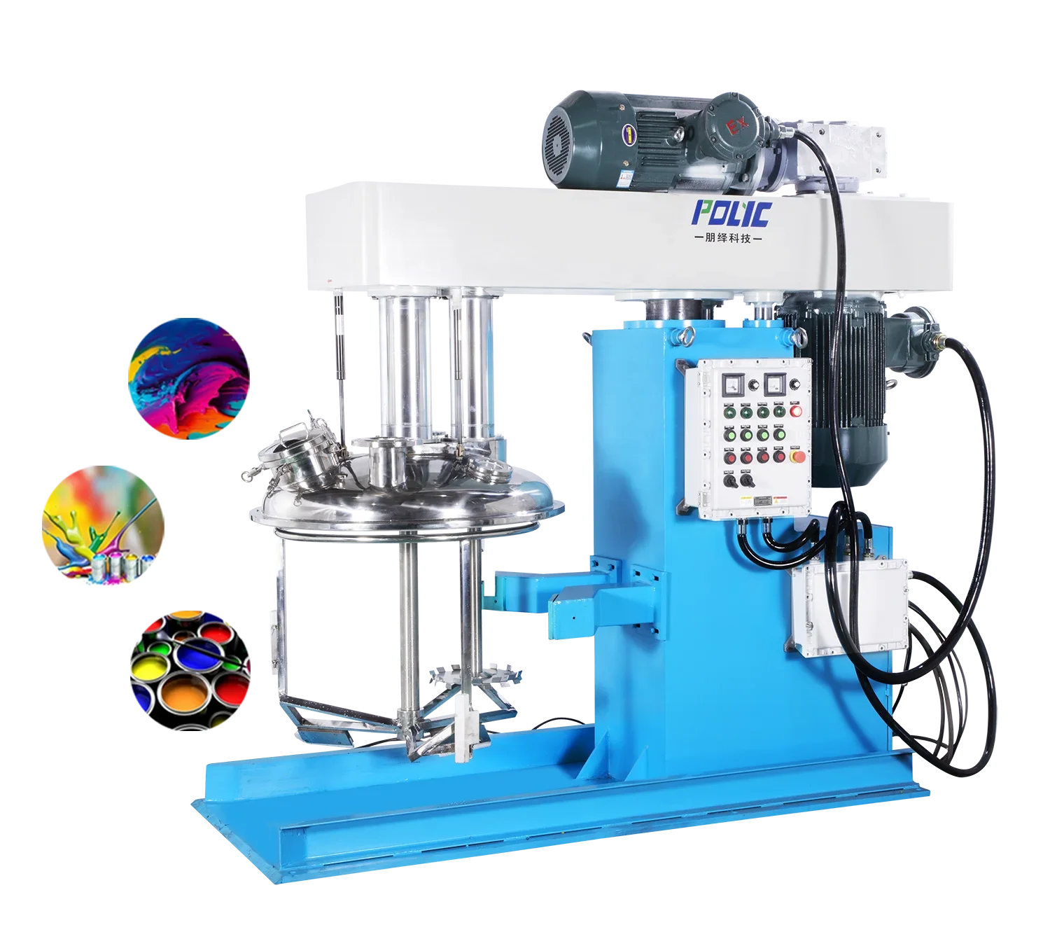 Why the China POLYC High-Speed Double Shafts Vacuum Mixing Machine Is My Go-To Solution for Industrial-Grade and Coatings Production