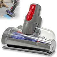For Dyson V7 V8 V10 V11 V15 Vacuum Cleaners Mini Motorized Brush Head , Mini Hair Tool for Couch Cushions, Upholstery Car Carpet