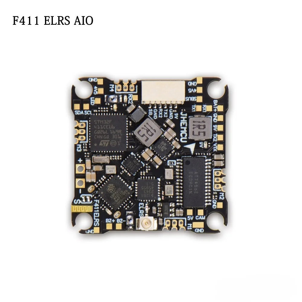 JHEMCU F411ELRS 1S 2S crossover flight control ELRS 12A ESC high definition sky terminal