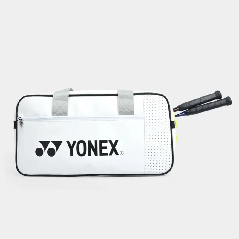 YONEX-حقيبة رياضية متينة لمضرب تنس الريشة ، حقيبة رياضية ذات سعة كبيرة ، يمكن أن تحمل 2-3 مضارب تنس ، عالية الجودة ، جديدة